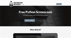 Desktop Screenshot of neckbeardrepublic.com
